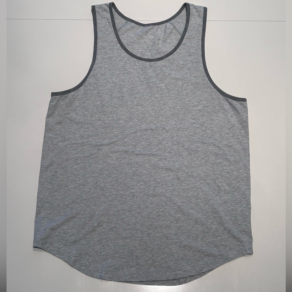 Lululemon Men’s Heather Gray Tank Top, Medium (tag is missing)